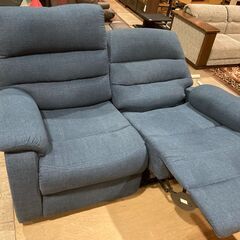 【愛品館市原店】ニトリ　２人掛けリクライニングソファ