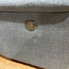 【愛品館市原店】ニトリ　２人掛けリクライニングソファ