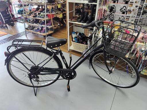 J006☆多少使用感有り☆軽快自転車☆MITH☆6段変速☆LEDオート☆27 