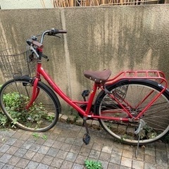 27センチ赤い自転車