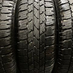 新車外し BS DUELER A/T 265/65R17 17インチ 夏タイヤ 4本 2018年製 ランクルプラド ハイラックスサーフ等　(VTL733)クレジットカード QRコード決済可能