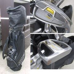 メンズゴルフセット12本 ONESIDER EM＆キャディバッグ付き YONEX 1W  ワンサイダー 札幌市北区屯田