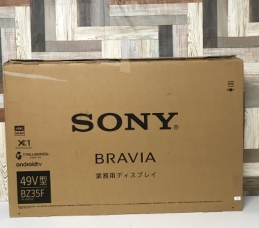 即日受渡❣️2年前購入SONY4KAndroid搭載ゲーミング49型47500円
