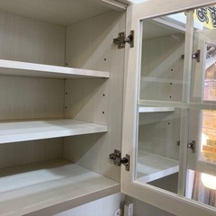 配達可【食器棚】【ニトリ】クリーニング済み【管理番号12203】