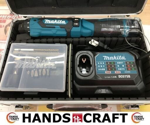 マキタ　DF012D　ペンインパクトドライバー　中古品　バッテリー7.2V二個/充電器付き　【ハンズクラフト宜野湾店】