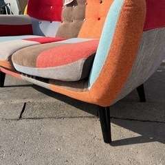 フランフラン カラフル パッチワーク ソファ