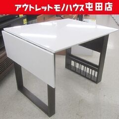 ニトリ 伸長式ダイニングテーブル 92～120cm バタフライ ...
