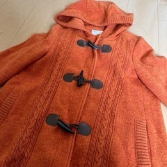 オレンジのコート Mサイズ