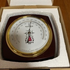 日本製新品気圧計‼️未使用！大赤字、一万円引お洒落なバロメーター