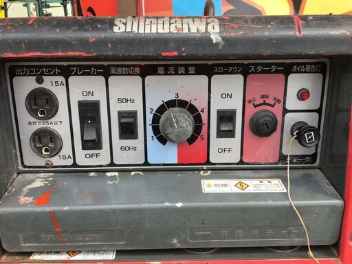 新ダイワ EGW151MS エンジンウェルダー 中古品 店舗展示品