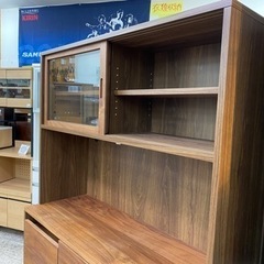 【愛品館 江戸川店 キッチンボード】MUJI（無印良品）2枚スライド扉 キッチンボード ID:151-007819-007