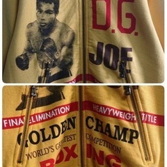 【ドルチェ&ガッバーナ】ボクシング トラックジャケット 黄 Lイタリー製 レア