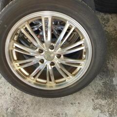 値下げ！225/50Ｒ18アルミ4本セット