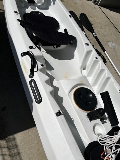 af カヤック　370w タンデム　シングル