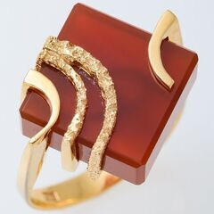 K18 ガーネット リング 品番r21-411