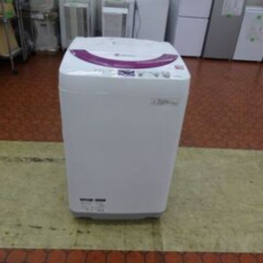 ID983963　5.5K洗濯機　シャープ　2014年製　ES-55E9-KP