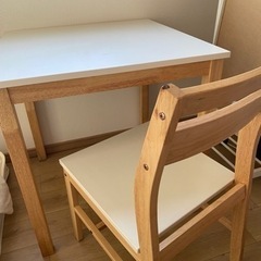 机・椅子セット(ダイニングテーブル・学習机・パソコンデスク)