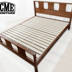 美品】ACME FURNITURE/アクメファニチャー ベッドフレーム＆NELL/ネル マットレス クイーンサイズベッドセット 40,000円