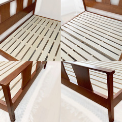 美品】ACME FURNITURE/アクメファニチャー ベッドフレーム＆NELL/ネル マットレス クイーンサイズベッドセット 40,000円