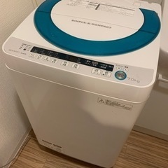 【無料】シャープ洗濯機【ESGE70P（ 2014年09月発売）】