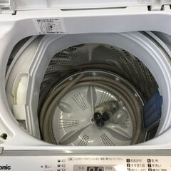 パナソニック　Ｐanasonic　NAQ-F50　洗濯機　2017年製　5.0㌔　中古品　【ハンズクラフト宜野湾店】