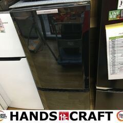 三菱 MR-P15W-B 冷蔵庫 2013年製 146ℓ 黒色 中古品 【ハンズクラフト宜野
