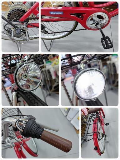 J022☆タイヤヒビ有り☆普通自転車☆JOINUS☆LEDダイナモ☆26インチ 