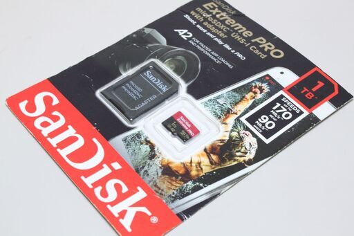 SanDisk/Extreme Pro microSDXC A2/1TB/海外パッケージ/マイクロSD ⑤