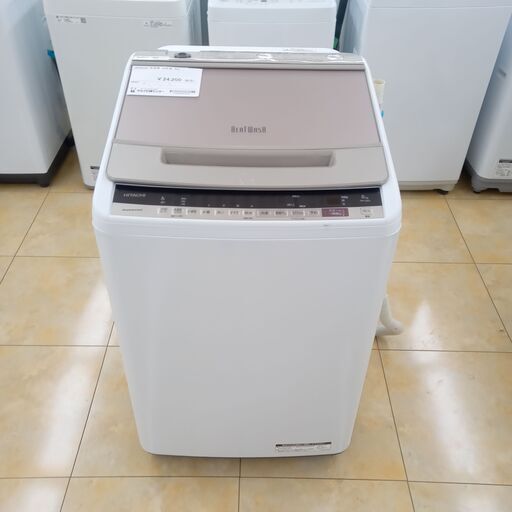★ジモティ割あり★ HITACHI 洗濯機 8kg 20年製 動作確認／クリーニング済み TJ０１６