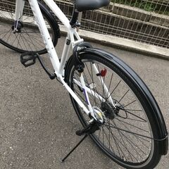 【美品】クロスバイク ALLEGRESSE 700 ホワイト ※状態良好