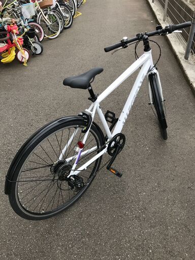 【美品】クロスバイク ALLEGRESSE 700 ホワイト ※状態良好 美品】クロスバイク ALLEGRESSE 700 ホワイト ※状態良好