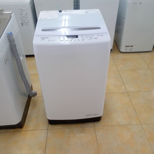 ★ジモティ割あり★ Hisense 洗濯機 7.5kg 21年製 動作確認／クリーニング済み TJ０１７