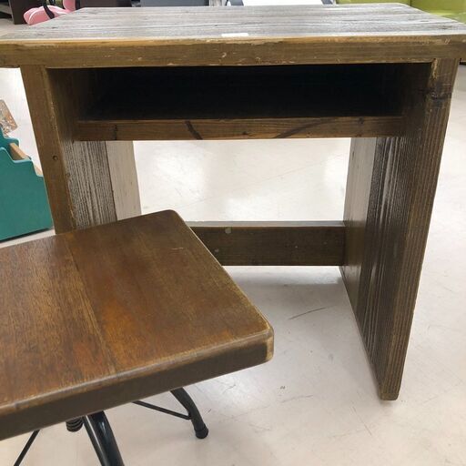 Wa418 ヴィンテージデスク／イスセット - その他 