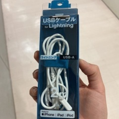 【ネット決済・配送可】USB ケーブル　for Lightnin...