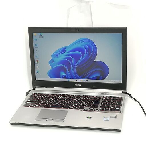 送料無料 保証付 日本製 高速SSD 15.6型 ゲーミング ノートパソコン 富士通 H760 中古良品 Xeon 16GB 無線 NVIDIA Bluetooth Win11 Office
