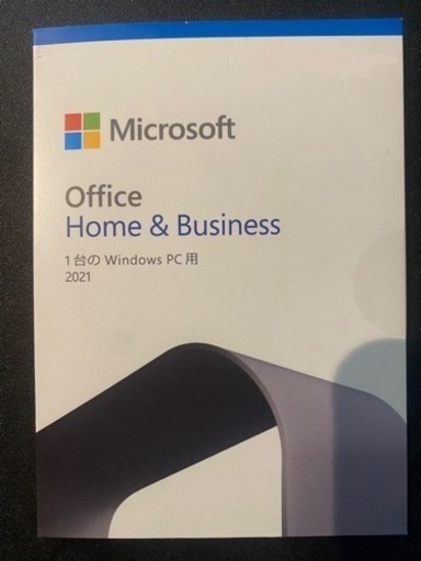 Microsoft Office Home\u0026Business 2021未開封(決まりました)