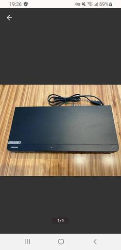 ブルーレイレコーダー　TOSHIBA REGZA DBR-W508