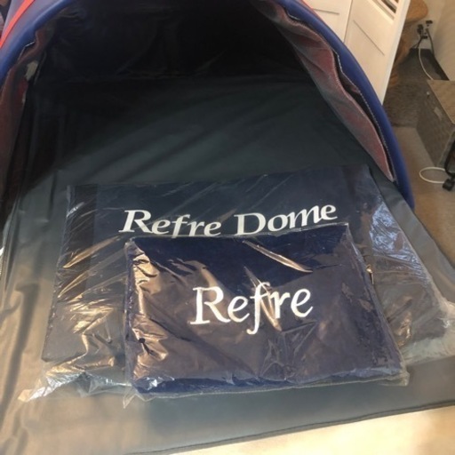 リフレドーム　REFRE DOME 遠赤外線　ドームサウナ　収納ケース付き