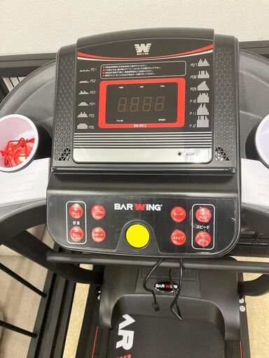 BARWING バーウィング ルームランナー 12km/h BW-RR12 取扱説明書付 幅630mm奥行1390mm高さ1070mm 美品 説明欄必読