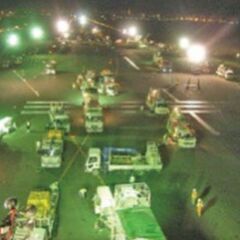 ❤大募集❤　夜勤地盤改良工事・散水車などのオペ！羽田空港☆彡