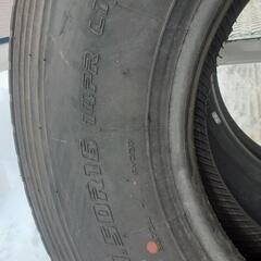 ヨコハマ　舗装.高速走行用リブタイヤRY237　7.50R-16　14PL　LT　4本