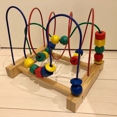 【格安】IKEA 知育玩具 ビーズコースター おもちゃ