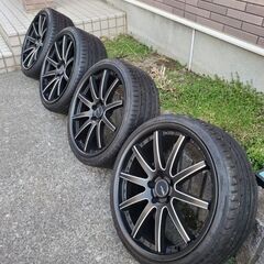 20インチ 235/30 245/30 アルミ美品！