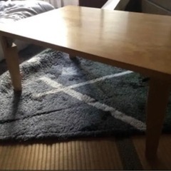 折り畳み木製ローテーブル
