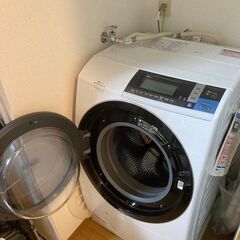 【先着順】ドラム式洗濯機（日立製）標準乾燥容量6.0kg
