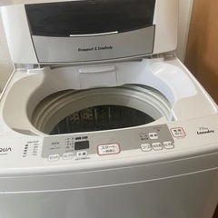 無料！AQUA洗濯機　7kg 55L