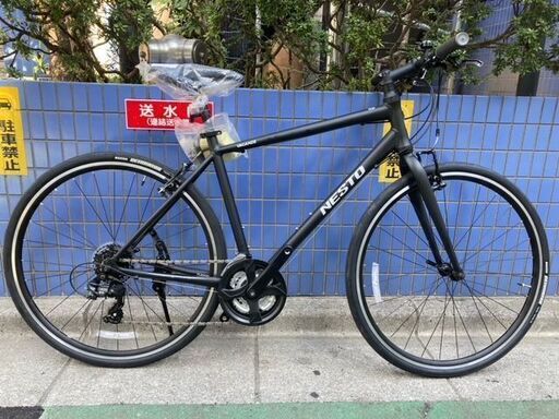 現品限り【特価・クロスバイク】ホダカ  NESTO VACANZE1　500mm　マットブラック