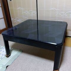 ローテーブル（天板　白/黒）