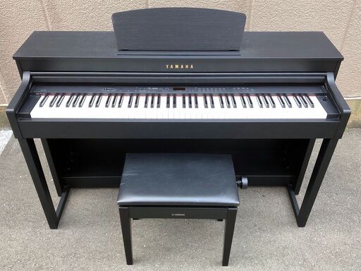 【1F・税込み】ヤマハ 電子ピアノ 88鍵 SCLP-430B グレードハンマー 3(GH3)鍵盤 椅子付属 動作確認済み【PayPay使えます】