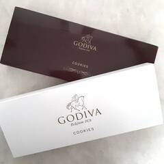 GODIVA（ゴディバ）クッキーアソートメントの空き箱